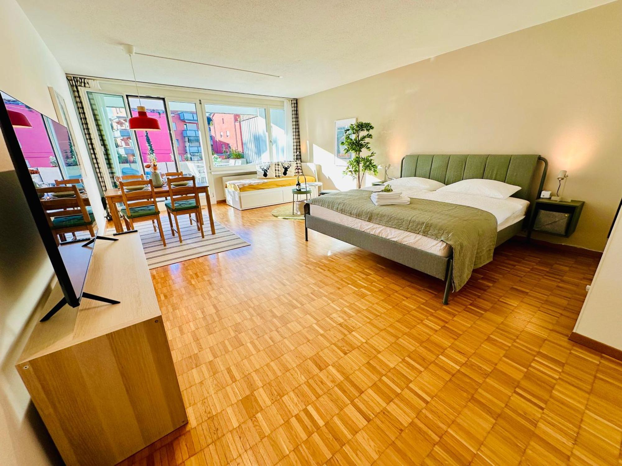 New With Sunny Terrace & Air Condition Zurigo