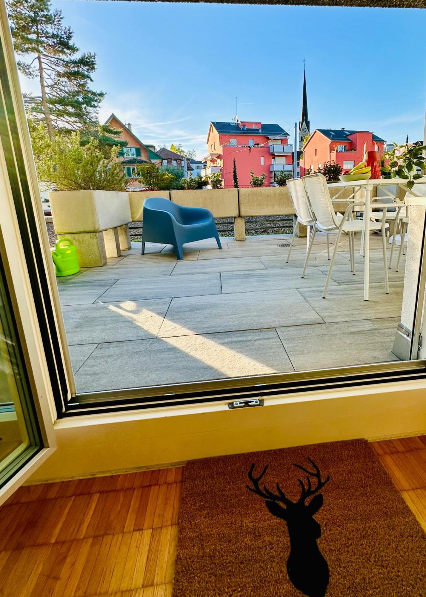 Appartamento New With Sunny Terrace & Air Condition Zurigo